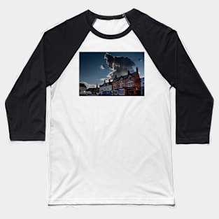 Street scene in Melbourne Baseball T-Shirt